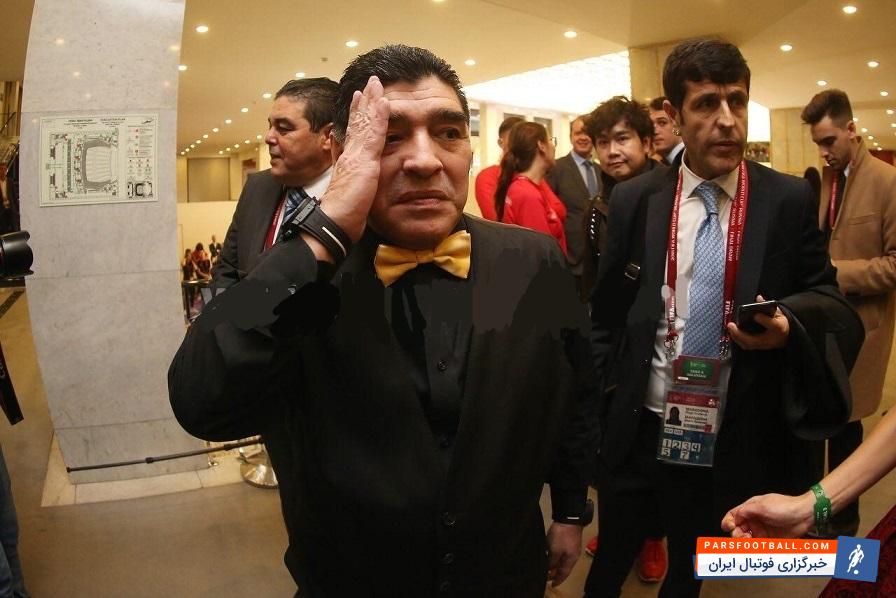 مارادونا اسطوره فوتبال آرژانتین