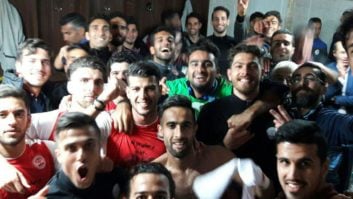 بازیکنان خونه به خونه پس از صعود به مرحله نیمه نهایی جام حذفی سر از پا نمی شناختند