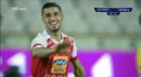 گل اول پرسپولیس به صنعت نفت آبادان در بازی های لیگ برتر خلیج فارس 20 آذر 96