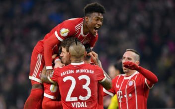 بایرن مونیخ بعد از دو دوره ناکامی برابر دورتموند در جام حذفی موفق به شکست این تیم شد