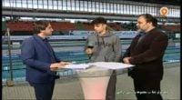 کلیپی از گزارش یاسر اشراقی از مسابقات لیگبرتر شنای باشگاههای ایران