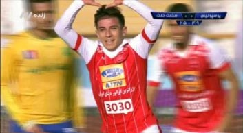گل اول پرسپولیس به صنعت نفت آبادان