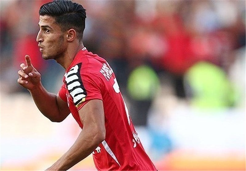 یکی از راز های درخشش علیپور مهاجم پرسپولیس قطعا بدن آماده وی است