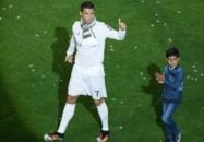 ضربه ایستگاهی تماشایی جونیور پسر کریس رونالدو که به گل تبدیل می شود