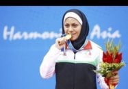 آزاد پور : این بهترین مدال من است چون به نوعی باعث تاریخ‌سازی در ورزش بانوان ایران شد