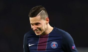 یولیان درکسلر این ستاره آلمانی در ژانویه امسال از وولفسبورگ با چهل و دو میلیون یورو به پارک دو پرنس آمد و در فصل پیش هفده بازی انجام داد.