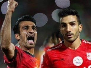 تیم پرسپولیس - محمد ایرانپوریان و حسین ماهینی