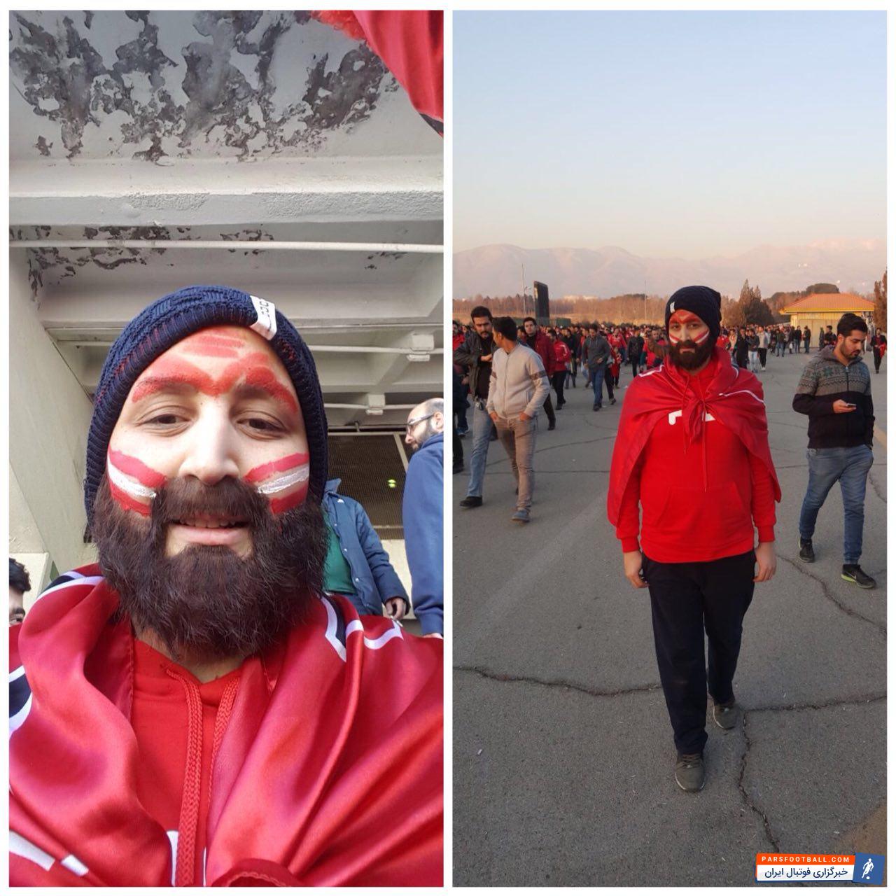 پس از انتشار وسیع تصاویر شبنم، دختری که در اهواز با رنگ کردن صورت و گریم به تماشای بازی فولاد خوزستان ـ پرسپولیس رفته بود، امروز بانوی دیگری با یک تغییرچهره کامل در ورزشگاه آزادی حضور پیدا کرد