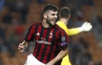 پاتریک کوترونه مهاجم 19 ساله میلان که به عنوان یار جانشین به میدان آمد، تک گل بازی را به ثمر رساند و تیمش را به نیمه نهایی کوپا ایتالیا مقابل لاتزیو رساند.