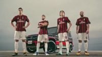 تبلیغ فوق العاده زیبا با حضور بازیکنان میلان