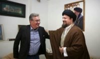 برانکو ایوانکوویچ در بیت امام خمینی و دیدار با سید حسن خمینی