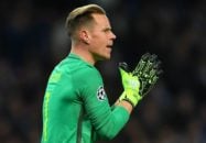 مهارت ها و سیو های برتر تراشتگن گلر آلمانی بارسلونا در فصل 2017/2018