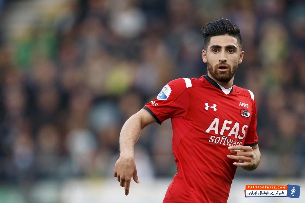 مهارت ها و عملکرد علیرضا جهانبخش ستاره تیم فوتبال آلکمار هلند در فصل 2017/2018