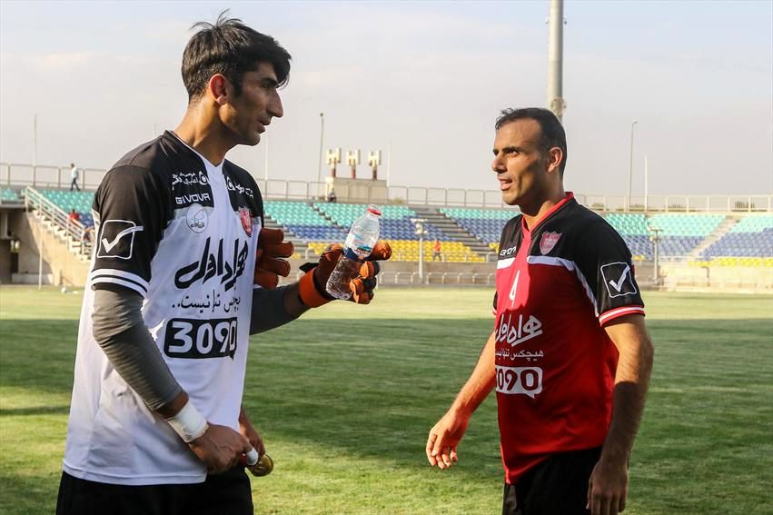 پرسپولیس در دیدار در برابر بادران در غیاب حسینی نتوانست کلین شیت کند
