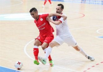 صعود غیرت با گلزنی حسین طیبی