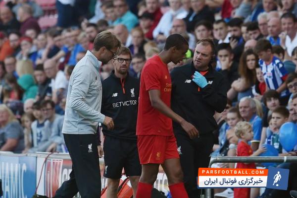 ماتیپ تا سال جدید میلادی برای تیم فوتبال لیورپول نمی تواند بازی کند