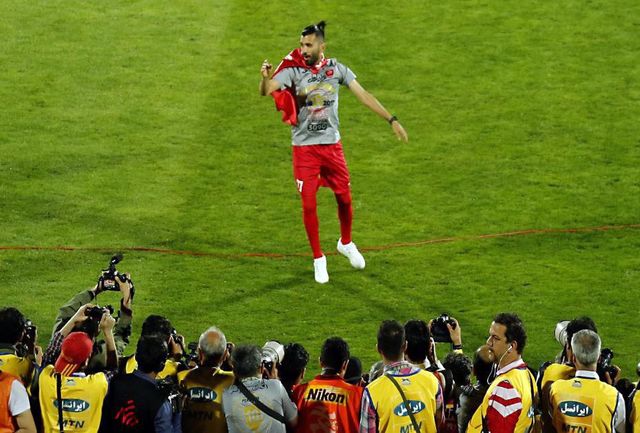 محسن مسلمان به رکورد هفت پاس گل در چهارده بازی در پرسپولیس رسید