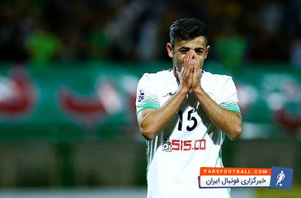 احسان پهلوان بازیکن سرباز تراکتورسازی در دیدار این تیم برابر استقلال خوزستان خوش درخشید