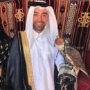 رقص جالب ژاوی با لباس عربی و شمشیر