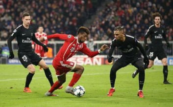 کومان در دیدار برابر پاری سن ژرمن با مشکلی در ران چپ خود مواجه شده است