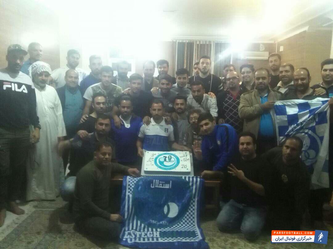 جشن تولد هفتاد سالگی استقلال اهواز در خوابگاه برگزار شد.استقلال اهواز این روزها در لیگ دسته دوم ایران شرایط خوبی ندارد و از روزهای اوج خود فاصله گرفت.