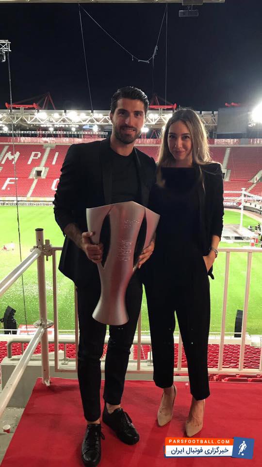 کریم انصاری فرد از الکساندرا صوفی دختر میلیاردر دو رگه یونانی-آمریکایی خواستگاری کرد