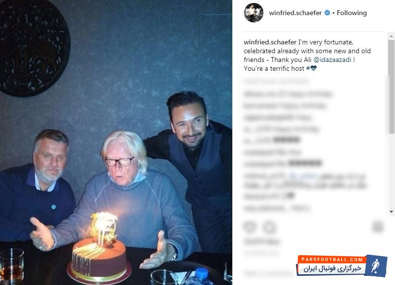امروز 20 دی ماه مصادف با تولد شفر است. به همین مناسبت تصویری از حضور دوستان قدیمی و جدیدش که در جشن تولدش شرکت کرده بودند ...