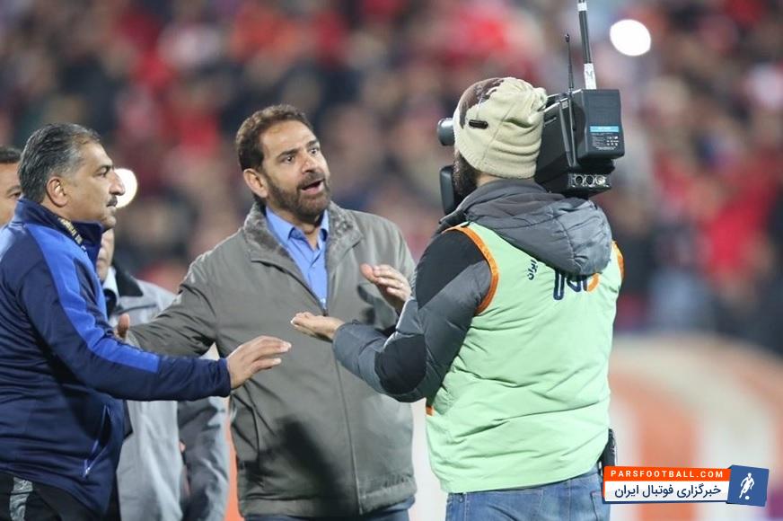 صحبت های شنیدنی فیروز کریمی در خصوص حاشیه های پیش آمده با دوربین پخش زنده