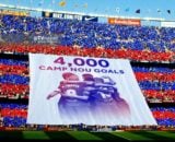 چهار هزارمین گل بارسلونا در ورزشگاه نیوکمپ توسط مسی