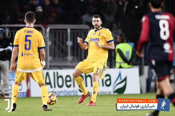 بارزالی مدافع یوونتوس : برد برابر کالیاری، یک پیروزی مهم و اساسی بود