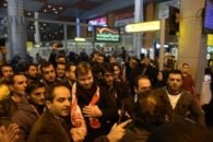 استقبال فوق‌العاده هواداران تراکتورسازی از «ارطغرل ساغلام»