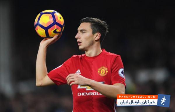 تیم فوتبال یوونتوس به دنبال جذب متئو دارميان مدافع منچستریونایتد است