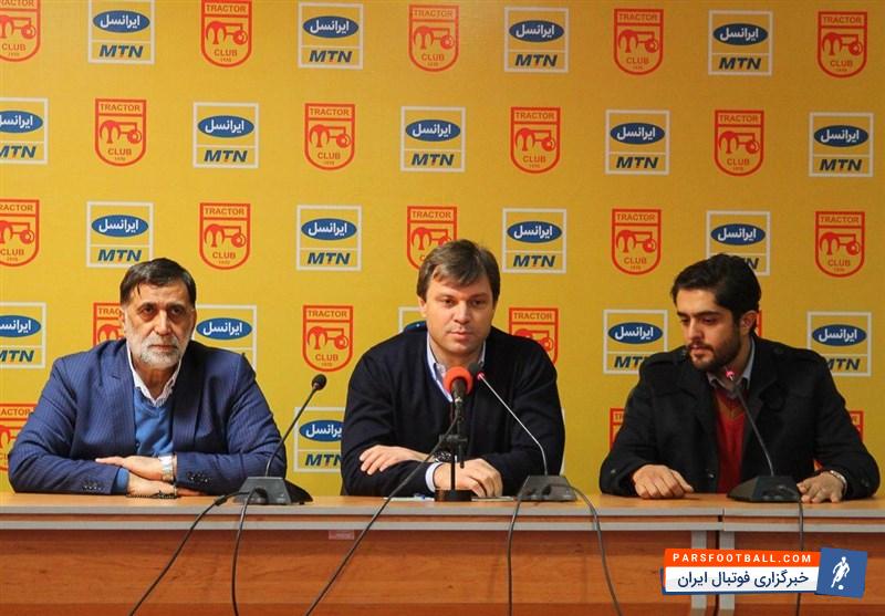 برنامه خاص ساغلام برای هر یک از بازیکنان تیم فوتبال تراکتورسازی