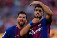 سوارز مهاجم اروگوئه ای بارسلونا در زمینه گلزنی ساموئل اتوئو را گشت سر گذاشت