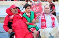 موسی سلامت جانباز طرفدار پرسپولیس