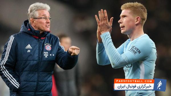 هاینکس : کوین دی بروین در فوتبال امروز اروپا یک بازیکن ممتاز است