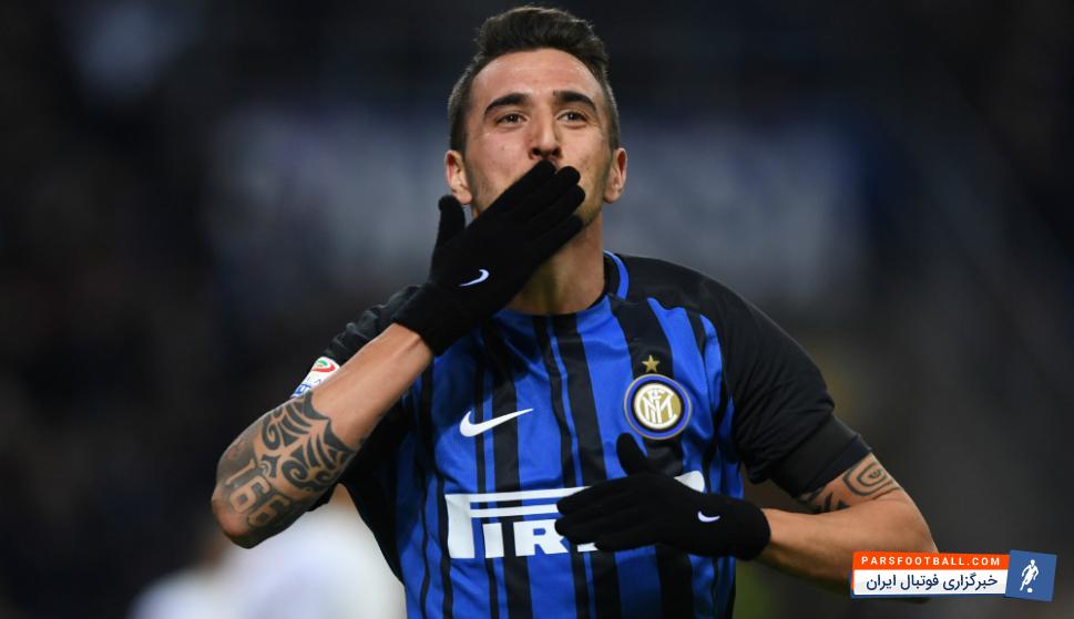 وسینو بازیکن تیم فوتبال اینترمیلان از تساوی برابر تیم اسپال ناراحت است