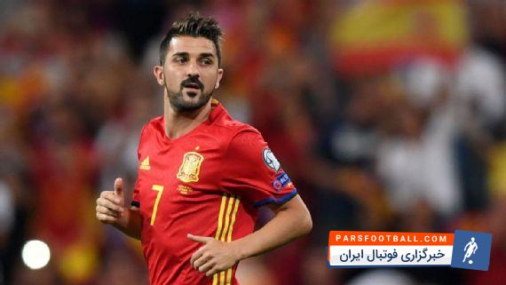 داوید ویا : امید و آرزوی من این است که تیم اسپانیا همیشه موفق باشد