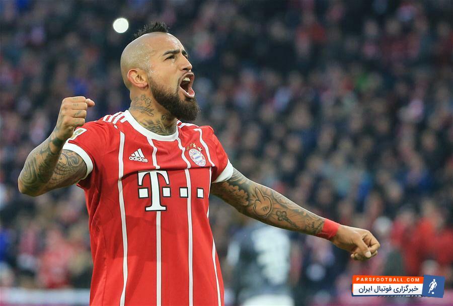 آرتور ویدال : من هیچ برنامه ای برای جدایی از تیم بایرن مونیخ ندارم