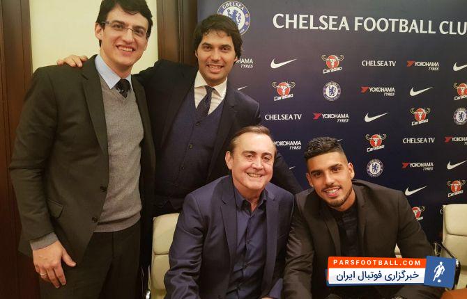 امرسون پالمیری مدافع تیم فوتبال رم به باشگاه فوتبال چلسی ملحق شد