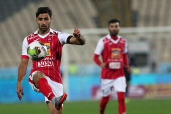 صادق محرمی در دیدار برابر نسف قارشی سمت راست پرسپولیس را فعال کرده بود