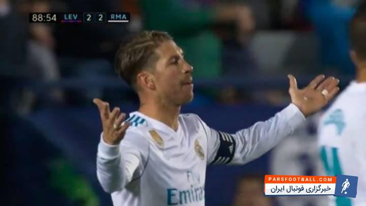 رئال دوبارازمیزبان خودپیش افتادولی هردو بار گل تساوی را دریافت کرد.گل دوم لوانته دقیقه 90 به ثمر رسید .راموس از کوره در رفت و به مارسلو گفت: مثل مجسمه بودیم.