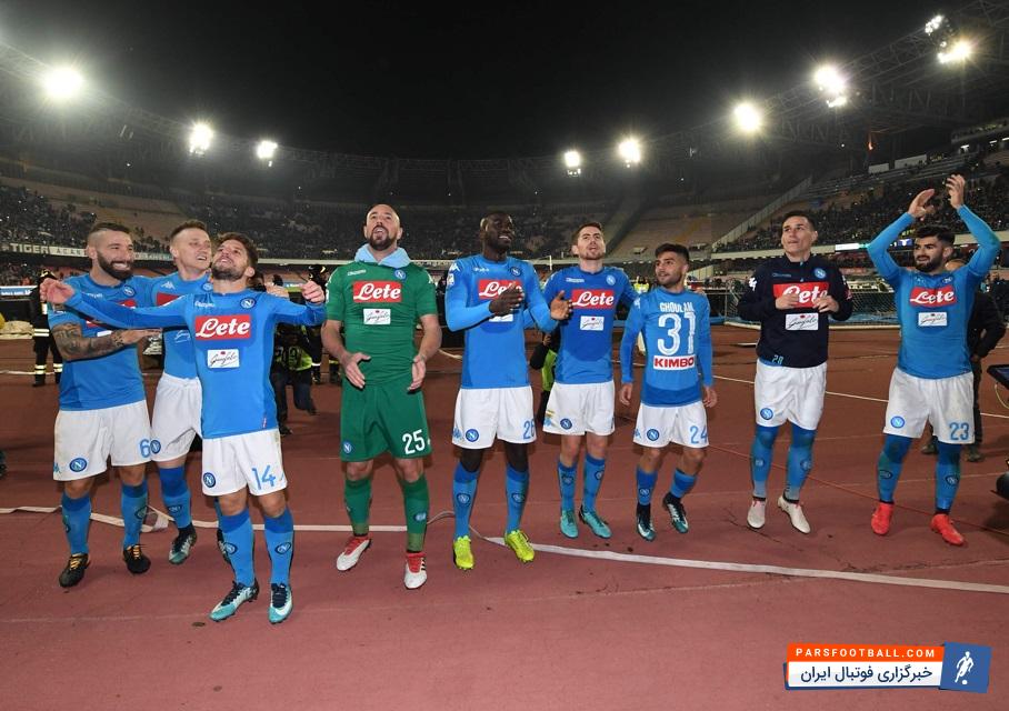 حمایت بازیکنان ناپولی از فوزی غلام