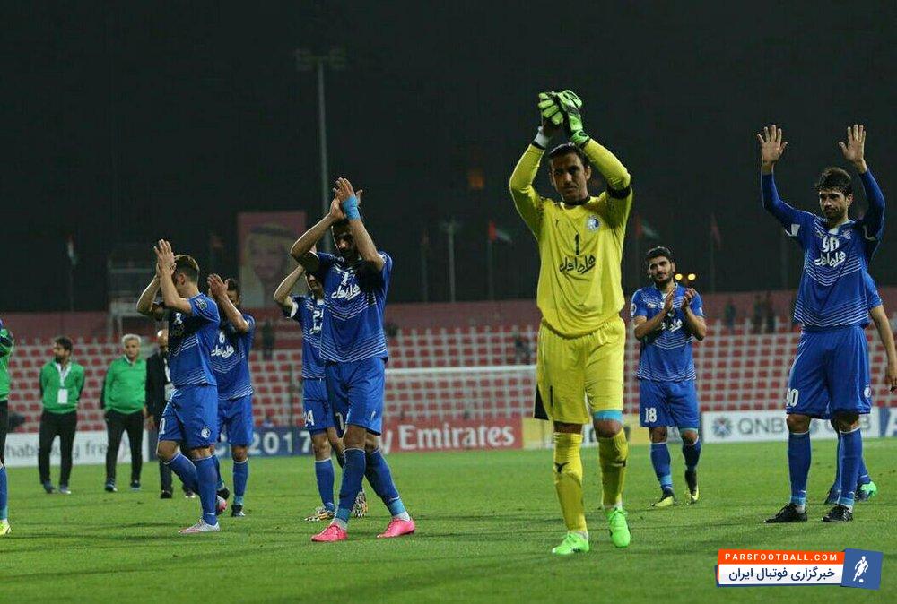 استقلال از ساعت ۲:۳۰ دقیقه امشب برنامههای تاکتیکی خود را پیگیری کرد