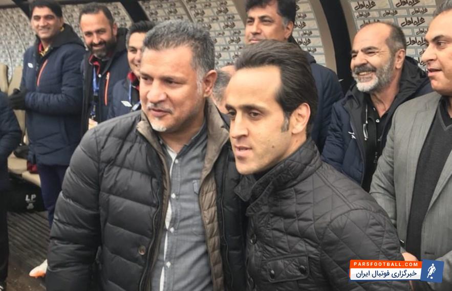 یش از آغاز دیدار سپیدرود و سایپا علی دایی و علی کریمی با یکدیگر برخورد گرمی داشته و بعد از مدتها با یکدیگر خوش و بش و به نوعی آشتی کردند.