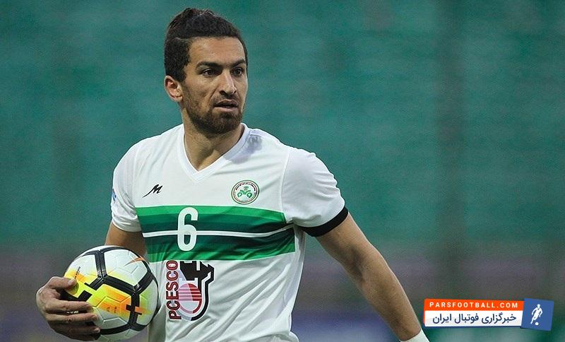 خالد شفیعی مدافع تیم فوتبال ذوب آهن