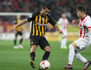 برتری آاک آتن در دربی یونان برایر المپیاکوس با حضور 90 دقیقه ای مسعود شجاعی