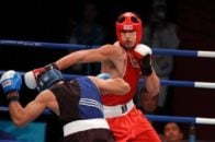 حمله به داور در مسابقه بوکس