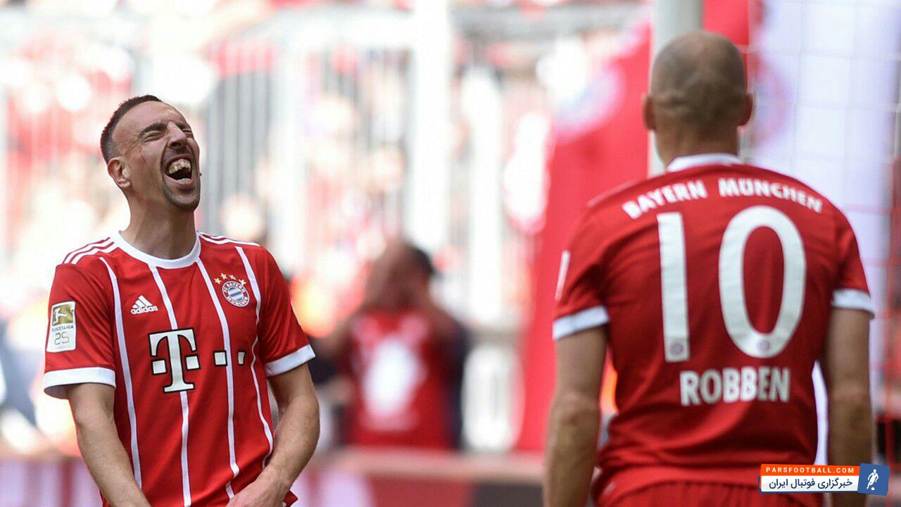 تکلیف ریبری و روبن برای تمدید قرار داد با بایرن مونیخ هنوز مشخص نیست
