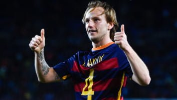 گل فوق العاده ایوان راکیتیچ هافبک کروات بارسلونا در تمرینات این تیم